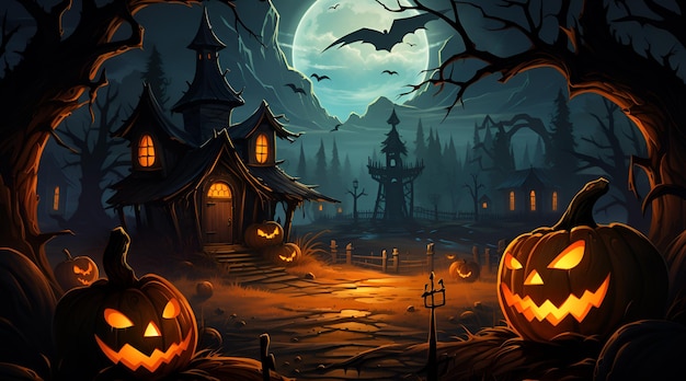 Fond d'écran d'Halloween