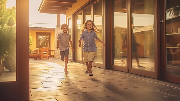 fond d'écran de la journée internationale des enfants fond 8k