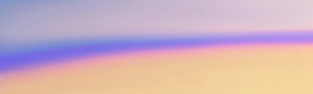 Fond d'écran panoramique dégradé pastel sans détail avec des couleurs douces AI générative