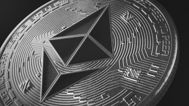 Fond d&#39;écran de pièce d&#39;Ethereum