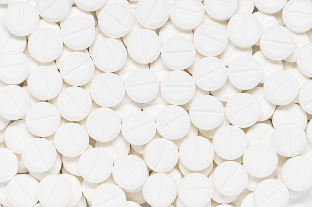 Fond d'écran de pilules de drogue Concept de pharmacie et de science médicale