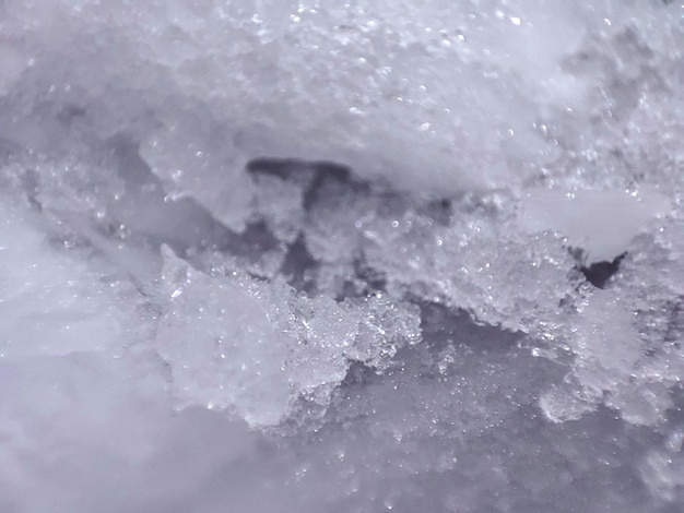 Fond d'écran de texture de glace vue rapprochée