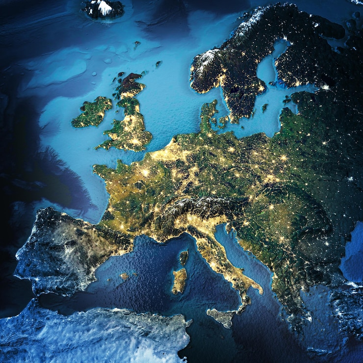 Photo fond de l'espace europe