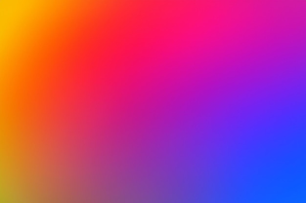 Le fond est flou par gradient de couleur