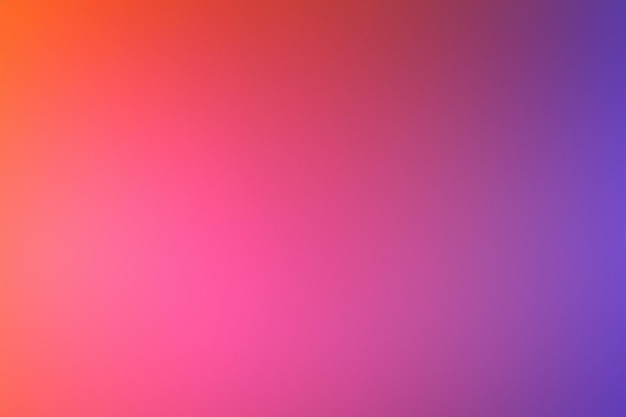 Le fond est flou par gradient de couleur
