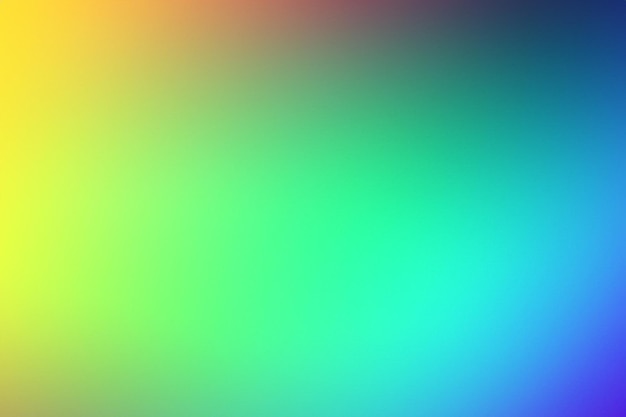 Le fond est flou par gradient de couleur