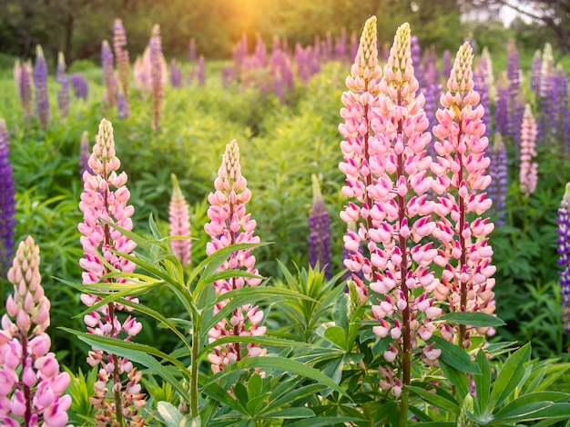 Fond d'été floral.