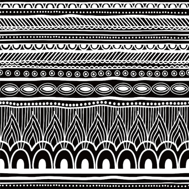 fond ethnique abstrait vecteur de motif sans couture à des fins décoratives