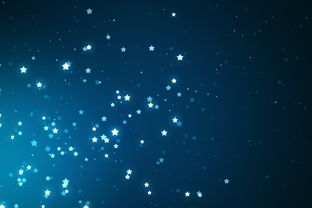 fond d'étoile bleue