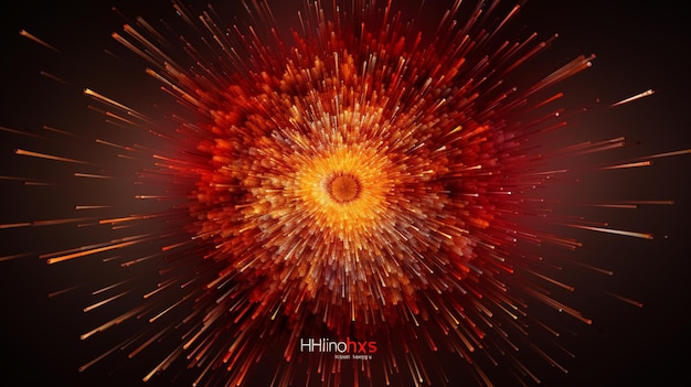 fond avec explosion HD papier peint 8K Stock photographique