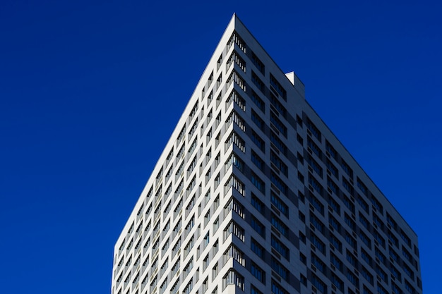 Fond de fenêtres de bâtiment de bureau