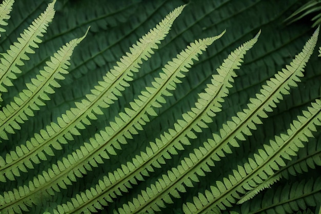 Fond de feuillage vert feuille de fougère