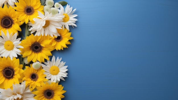Fond de fleur de bouquet de texture minimaliste