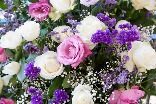 Fond de fleur de jour de mariage