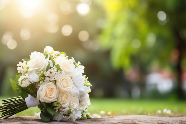 Fond de fleurs en plein air avec espace de copie