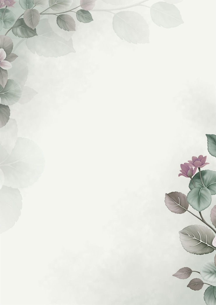 Photo fond floral vide