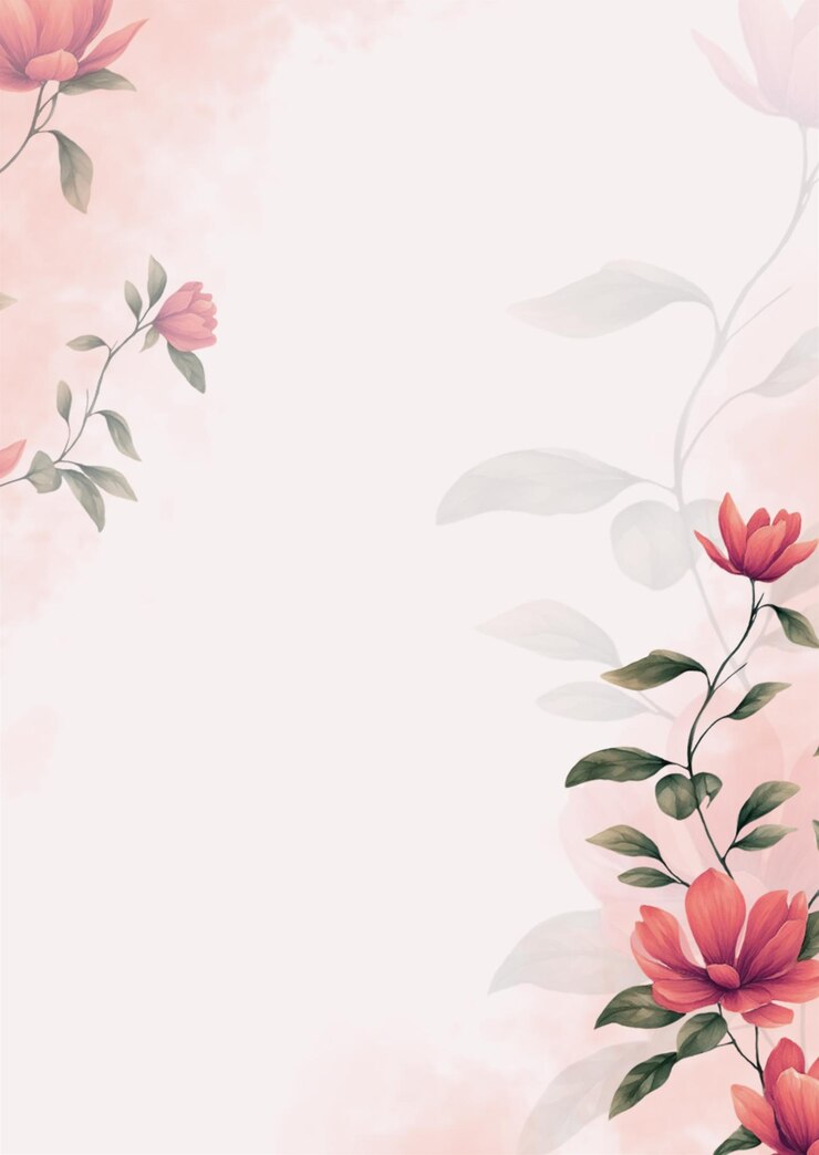 Photo fond floral vide