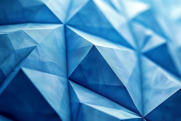 Fond de formes de triangle low poly bleu moderne ar c