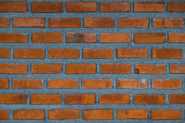 Fond De Fragment De Mur De Brique Rouge Ou Couche De Brique Bâtiment Texture.