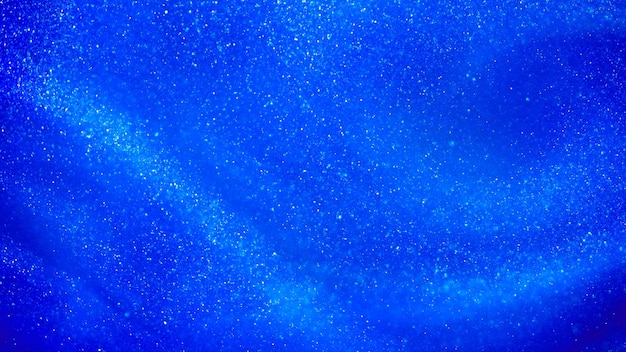 Fond de galaxie magique bleu abstrait