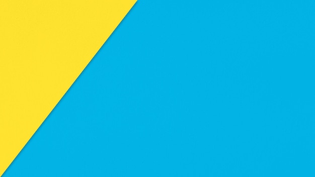 Photo fond géométrique en bleu et jaune avec texture