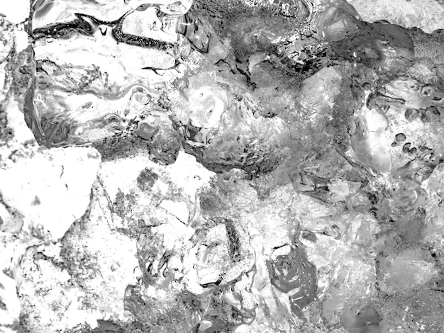 Fond de glace et texture monochrome