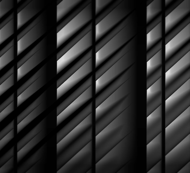 fond de grilles verticales à motifs noirs brillants