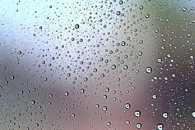 fond gris humide / gouttes de pluie à superposer sur la fenêtre, météo, fond gouttes d'eau pluie sur le verre transparent