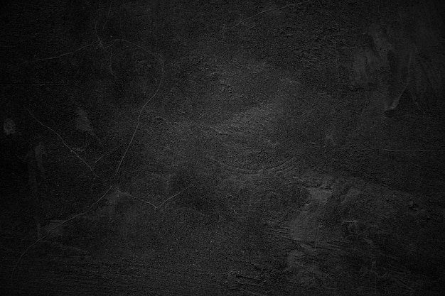 Fond grunge noir texturé Texture en béton noir comme concept d'horreur et d'Halloween