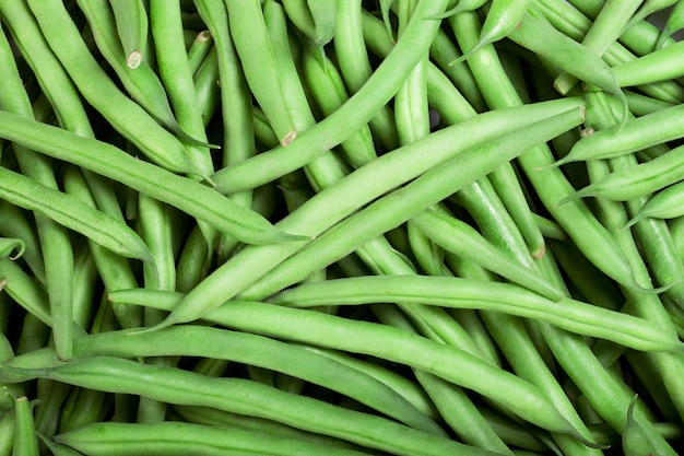 Fond de haricots verts