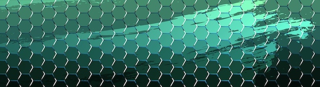 Fond hexagonal dégradé