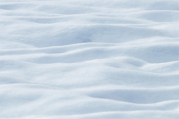 Fond d'hiver de la neige profonde