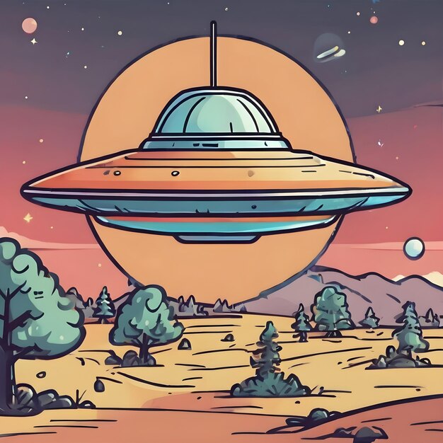 Le fond de l'icône UFO est très cool.