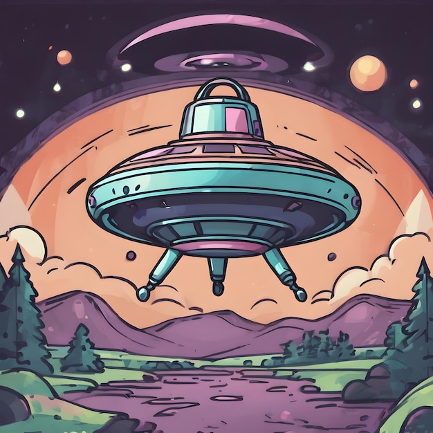 Photo le fond de l'icône ufo est très cool.