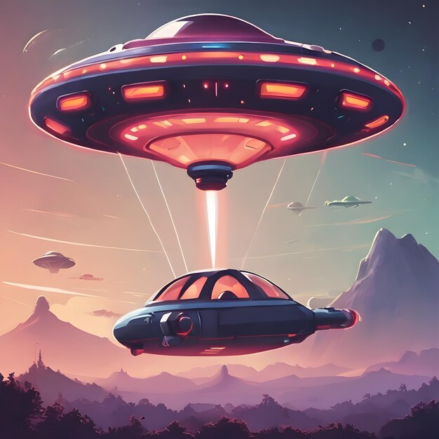 Le fond de l'icône UFO est très cool.