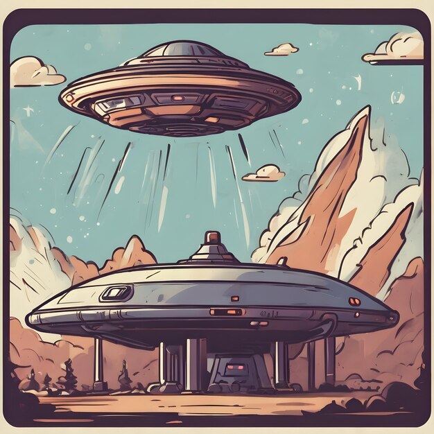 Photo le fond de l'icône ufo est très cool.