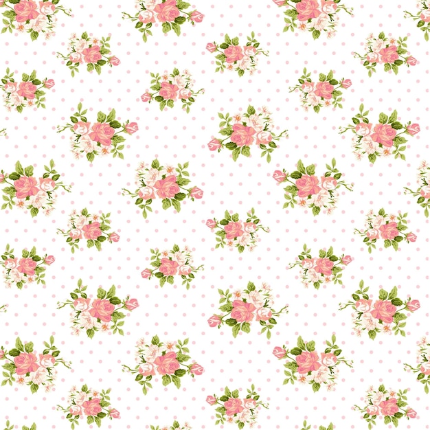 fond d'impression floral bleu et rose délicat pour l'invitation de mariage et de douche de bébé de fille, bébé