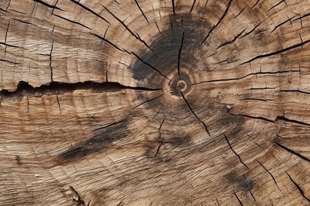 Fond inspiré de la nature avec une lime en bois d'écorce texturé