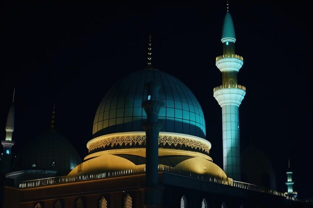 fond islamique de la mosquée