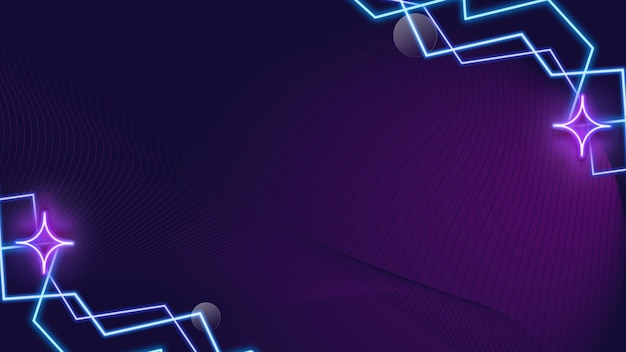 Fond De Jamboard Néon Violet Et Bleu