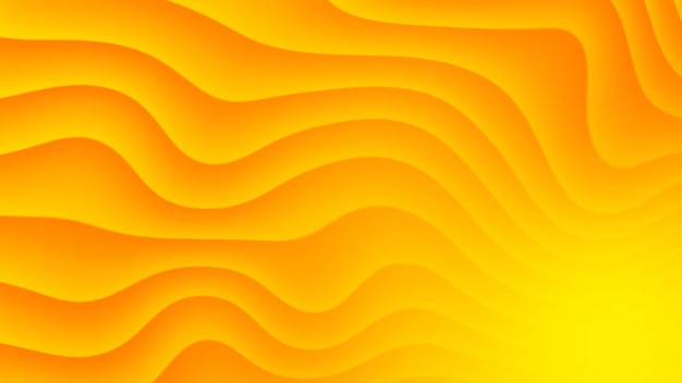 Fond jaune abstrait Fond jaune avec des formes abstraites dynamiques