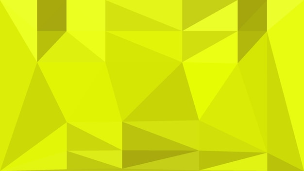 un fond jaune avec des formes géométriques et des triangles.