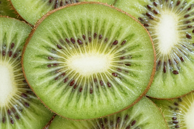 Fond de kiwi frais