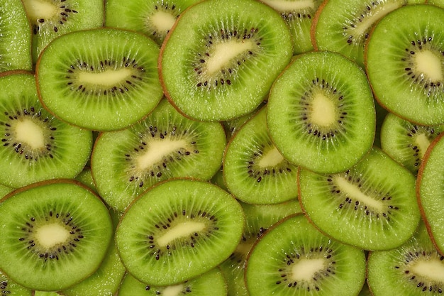 Fond de kiwi en tranches