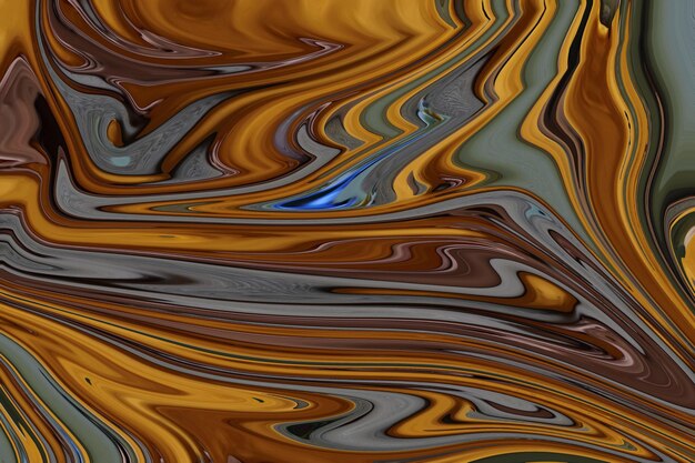 Fond liquide abstrait, effet de peinture qui coule, marbre, peintures liquides