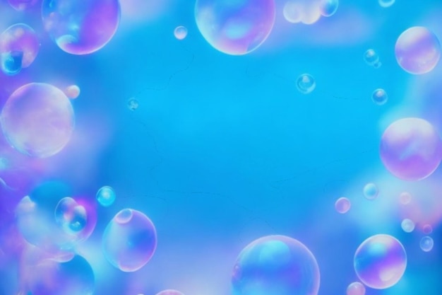 fond liquide à bulle de gradient vectoriel abstrait