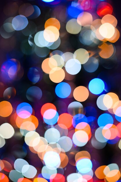 Fond de lumières bokeh