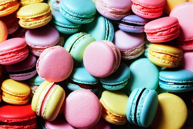 Fond de macarons