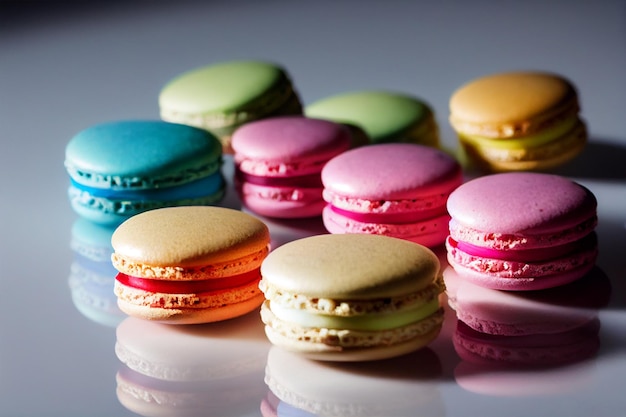 Fond de macarons