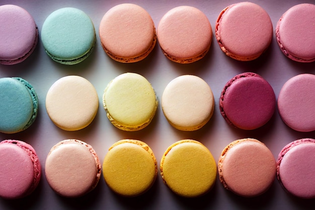 Fond de macarons